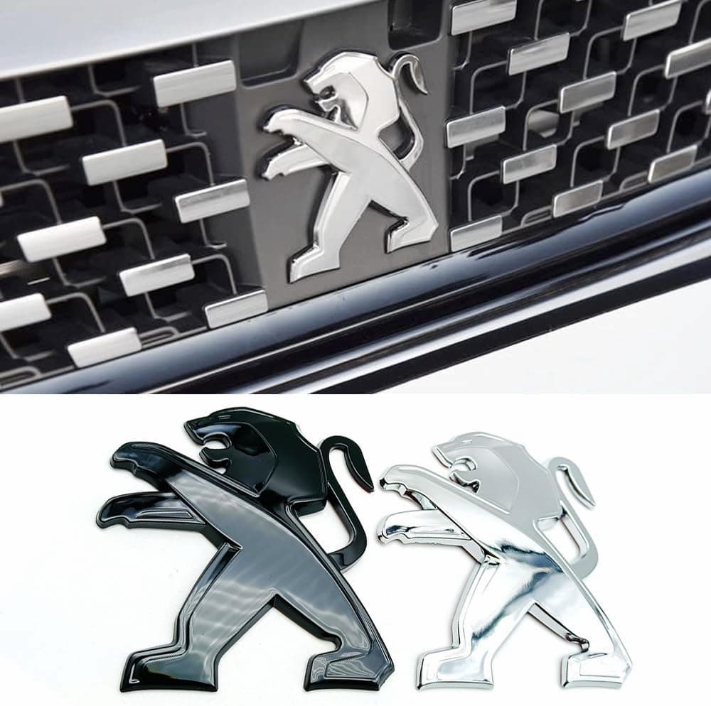 embleme ornement capot peugeot lion