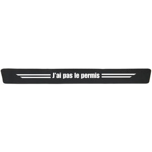Protection seuil de porte "J’ai pas le permis"