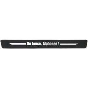 Protection seuil de porte "On fonce, Alphonse !"