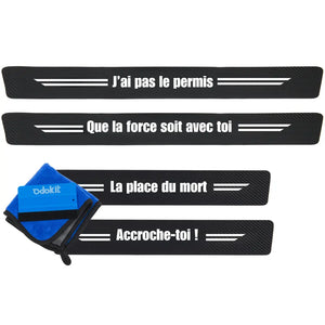 Pack protection seuil de porte "J'ai pas le permis"