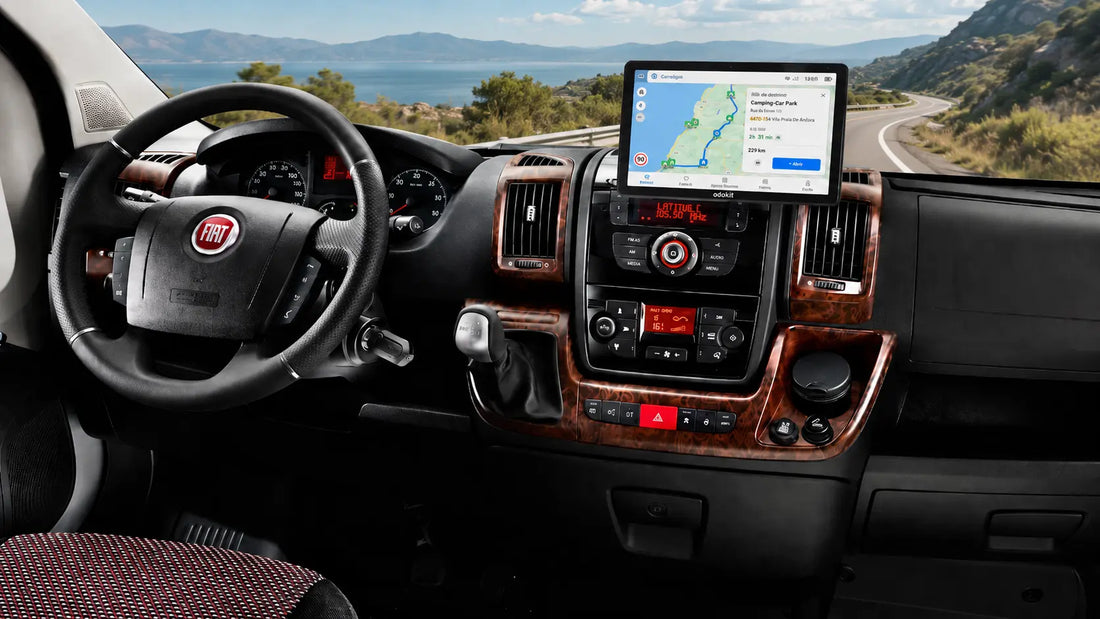 CarPlay Android Auto amovible pour camping-car : moderniser son fourgon sans démonter l'autoradio