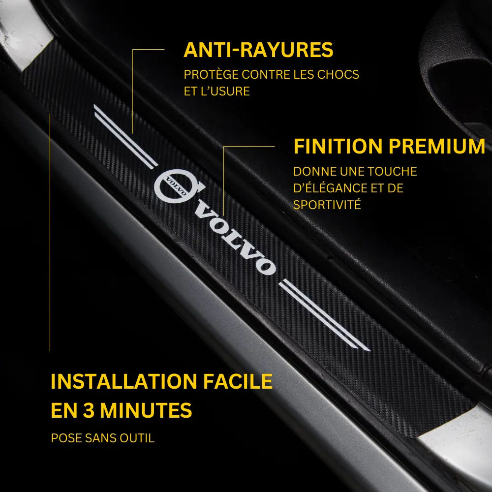 Protection seuil de porte universel Volvo