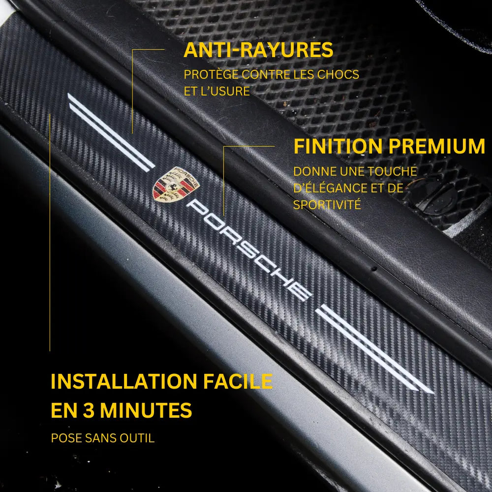 Protection Seuil de Porte Porsche