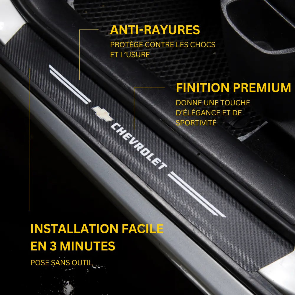 Protection seuil de porte Chevrolet