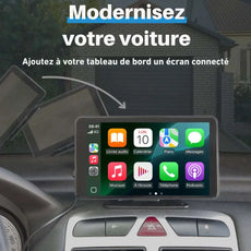 ecran android auto tactile moniteur Google assistant naviation GPS bluetooth wifi