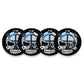 Autocollants cache moyeu BMW