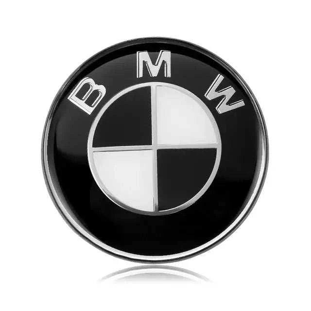 embleme bmw noir & blanc