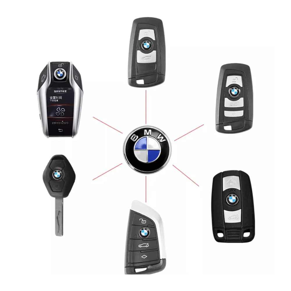 autocollant trou de serrure porte voiture BMW