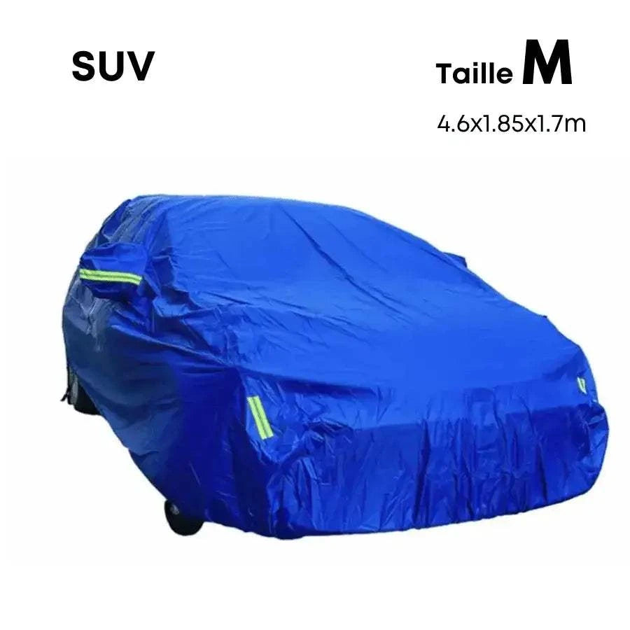 Bâche extérieure voiture Jiuwan bleue SUV M