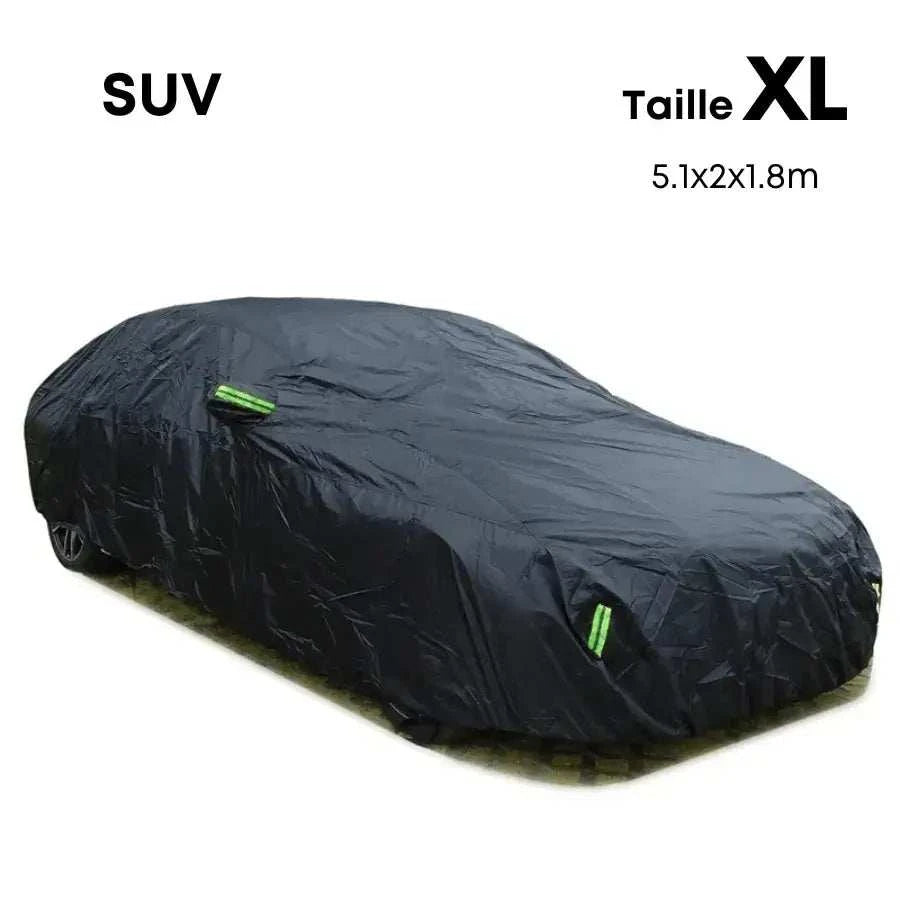 Bâche extérieure voiture Jiuwan noire SUV XL