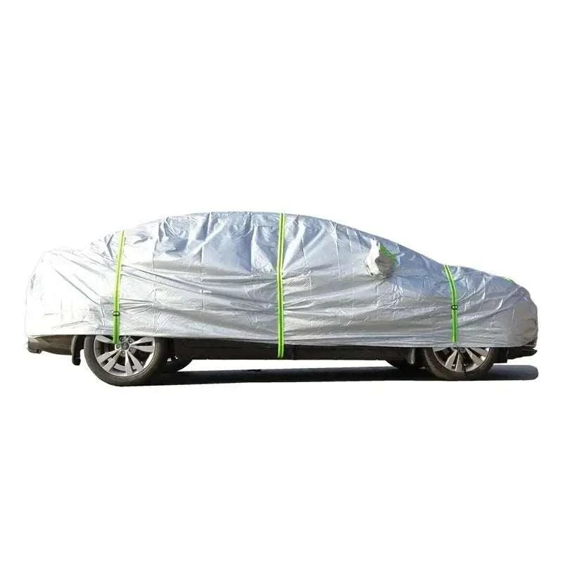 Bâche extérieure voiture Jiuwan protection soleil UV coton étanche imperméable grise