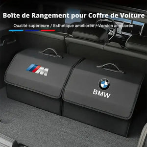 Boîte de rangement similicuir BMW