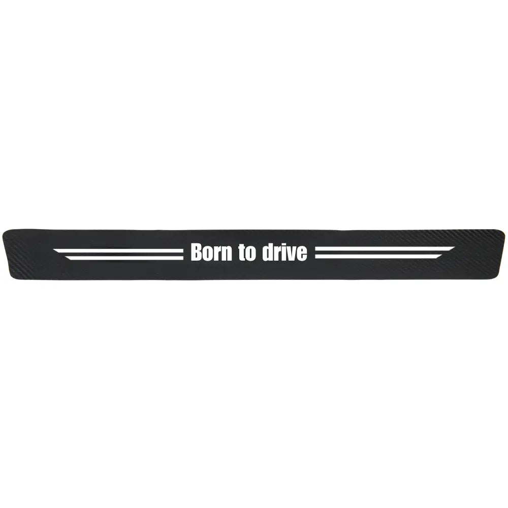 Protection seuil de porte "Born to drive"