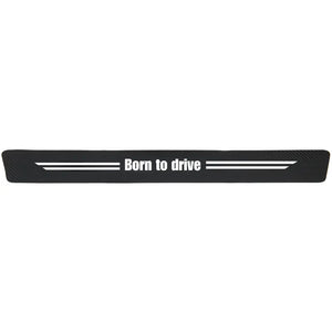 Protection seuil de porte "Born to drive"