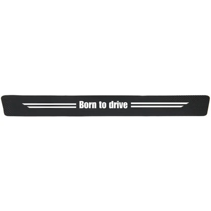 Protection seuil de porte "Born to drive"