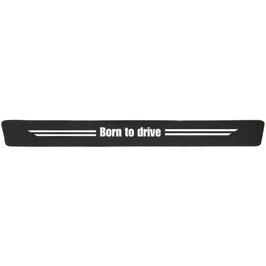 Protection seuil de porte "Born to drive"