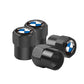 Valves de pneus noir hexagone logo BMW