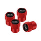 personnalisation tuning bouchons rouge hexagonal valve Audi