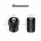 dimensions bouchons valve hexagone cylindre Renault