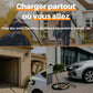 Câble de recharge transport voiture famille amis vacances branchement secteur prise 
