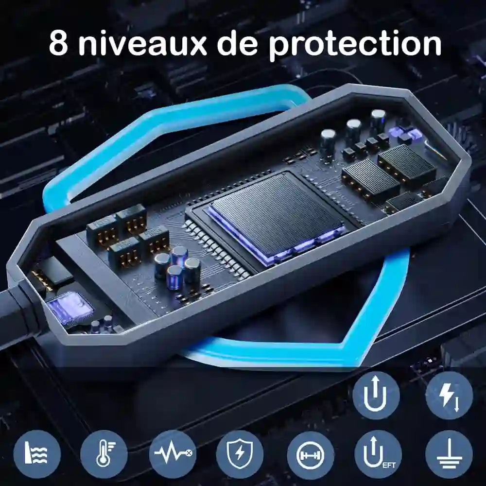 Protection et sécurité câble de recharge