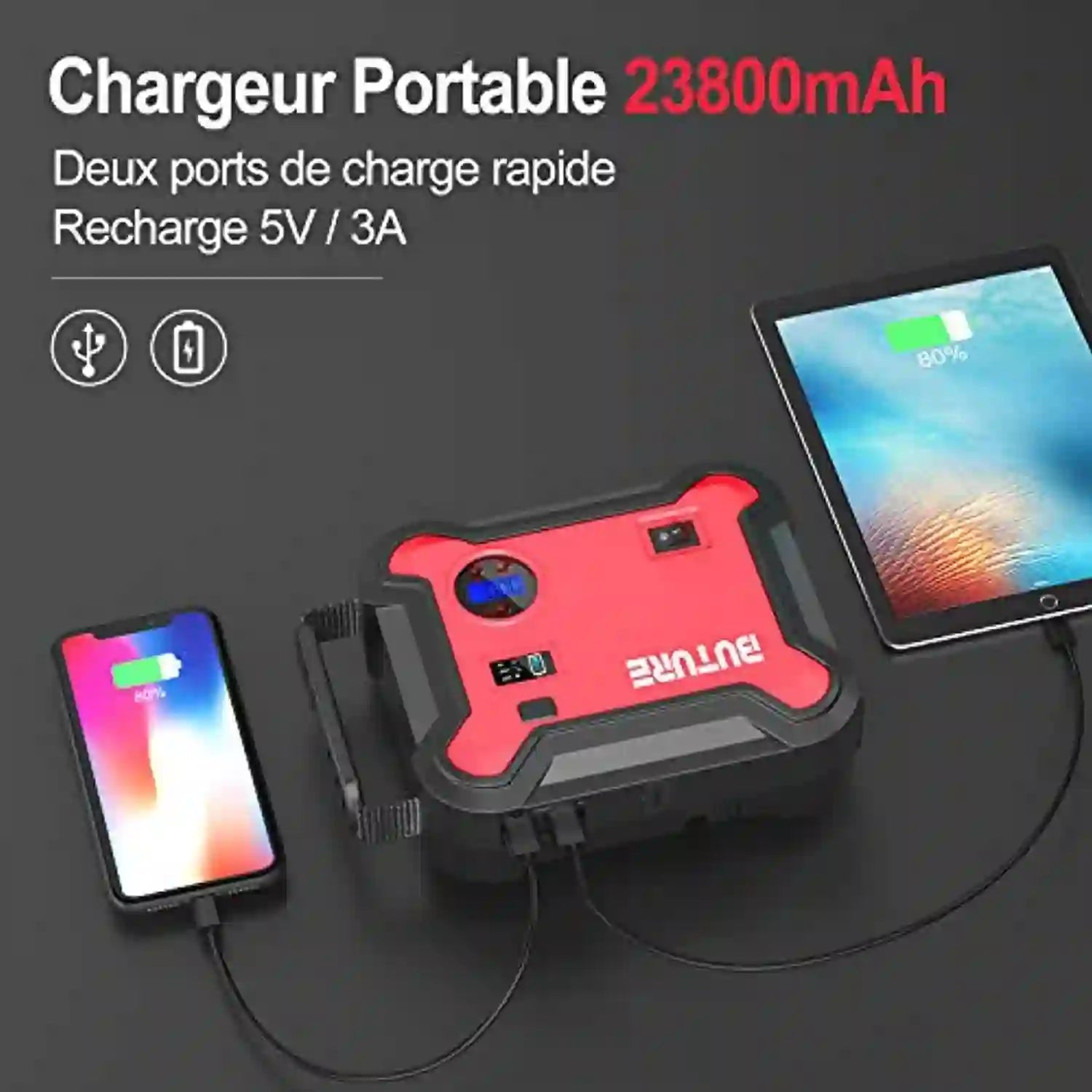 Chargeur Portable 23800mAh BUTURE