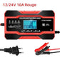 Chargeur de batterie de voiture 12V et 24V intelligent avec charge rapide
