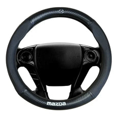 Couvre volant Mazda compatible Mazda 2, Mazda3, Mazda6, CX-3, CX-30, CX-5, CX-60, CX-80, MX-5, RX-8, RX-7, Premacy, MPV