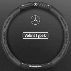 couvre volant Mercedes noir type D Classe A, Classe B, Classe C, Classe E, Classe S, CLA, CLS, GLA, GLB, GLC, GLE, GLS, G, EQC