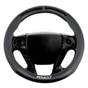 Couvre volant Renault compatible Clio, Twingo, Captur, Mégane, Scénic, Kadjar, Austral, Arkana, Koleos, Laguna