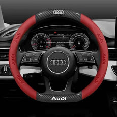 Couvre volant audi type d rouge