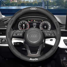 Couvre volant audi rond noir