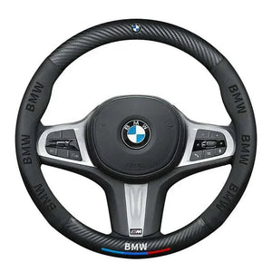 Couvre volant BMW en fibre de carbone