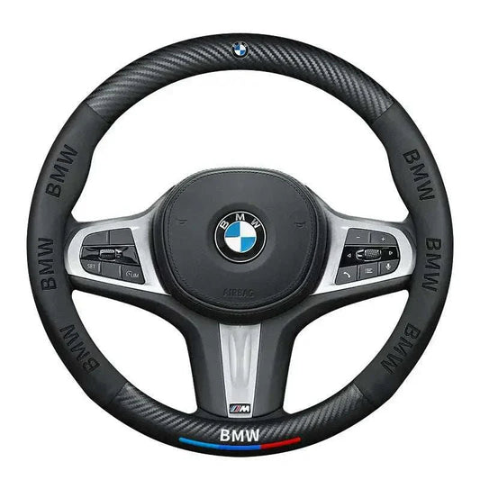 Couvre volant BMW en fibre de carbone