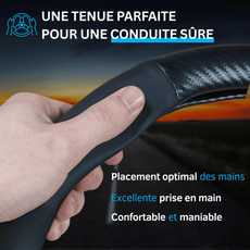Couvre volant Honda en fibre de carbone