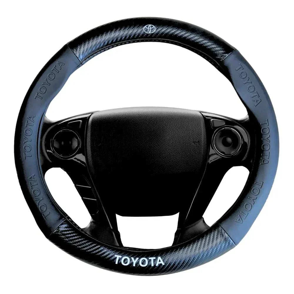 Couvre volant Toyota compatible Aygo, Yaris, Yaris Cross, Corolla, Auris, Prius, C-HR, RAV4