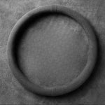 Couvre volant universel rond noir