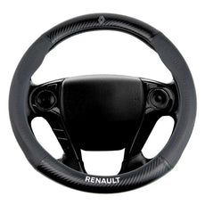 Couvre volant Renault compatible Clio, Twingo, Captur, Mégane, Scénic, Kadjar, Austral, Arkana, Koleos, Laguna