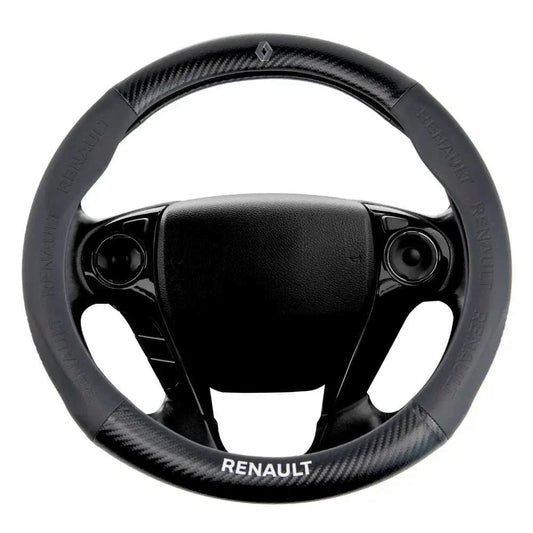 Couvre volant Renault compatible Clio, Twingo, Captur, Mégane, Scénic, Kadjar, Austral, Arkana, Koleos, Laguna