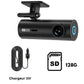 GMAIPOP dashcam 4k avant arrière chargeur 12V carte SD 128G