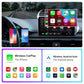 CPO-Wireless Carplay Adapter Android Auto 2In 1 Smart Dongle 2024 5G WIFI for Iphone Android Phone for Volvo Benz Mg Kia Chery VW