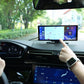 Fonction map musique appel main libre écran tactile voiture