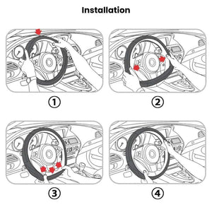 couvre volant facile à installer