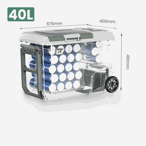 frigo portable congélateur 40 litres van peche 