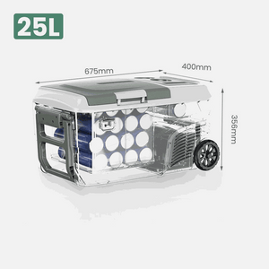 réfrigérateur glaciere electrique 25 litres camping car voiture