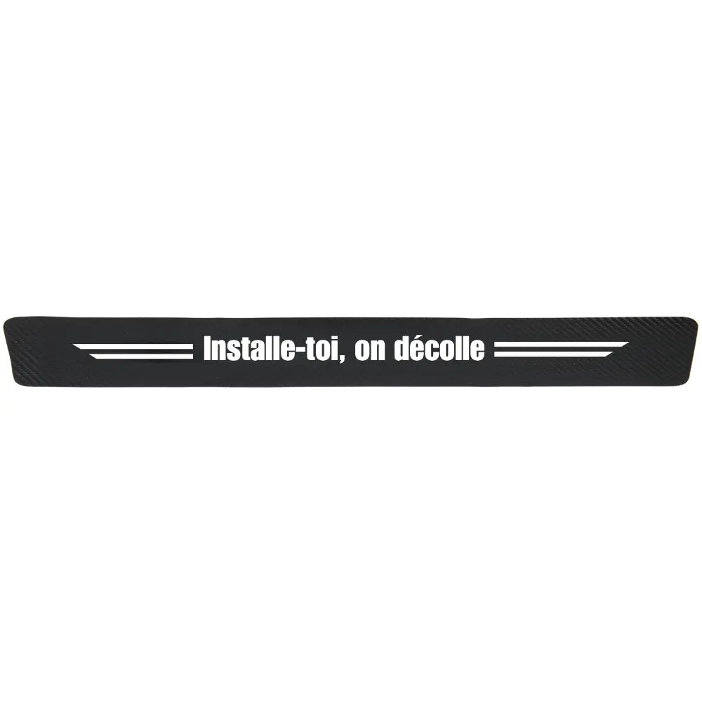 Protection seuil de porte "Installe-toi, on décolle"