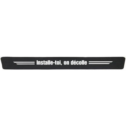 Protection seuil de porte "Installe-toi, on décolle"