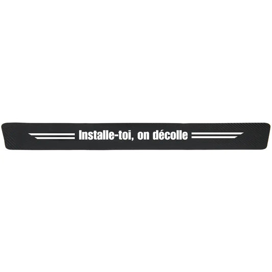 Protection seuil de porte "Installe-toi, on décolle"