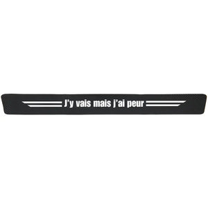 Protection seuil de porte "J’y vais mais j’ai peur"