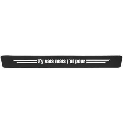 Protection seuil de porte "J’y vais mais j’ai peur"